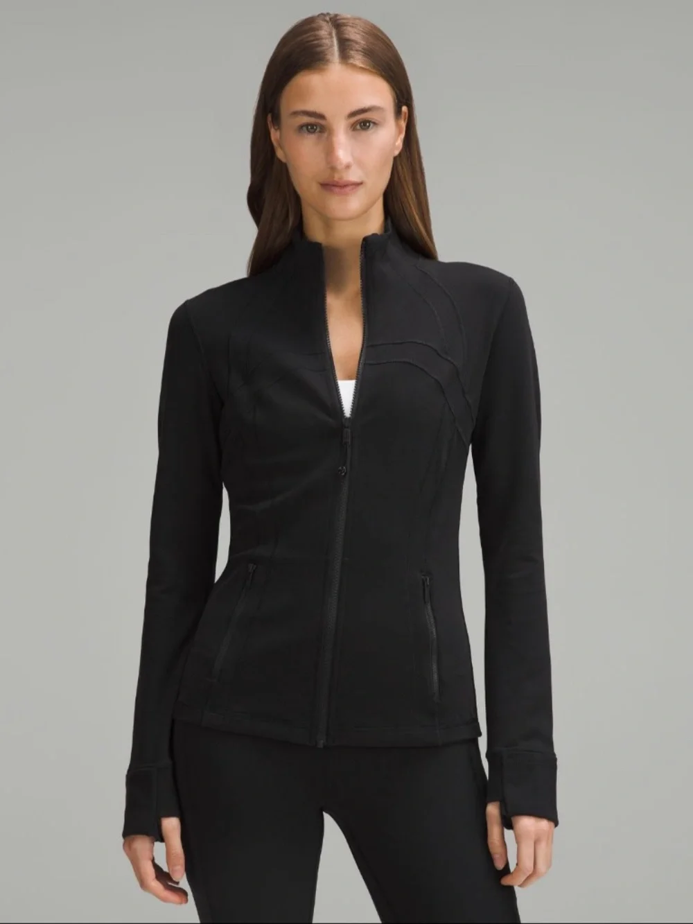 Lululemon Black Define jacket Luon Size 8